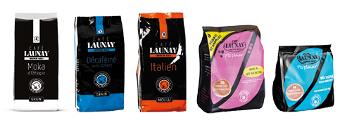 SUR LA GAMME CAFÉ AU CHOIX CAFÉ LAUNAY