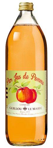 CIDRERIE GUILLOU LE MAREC PUR JUS DE POMME code EAN 1470520 