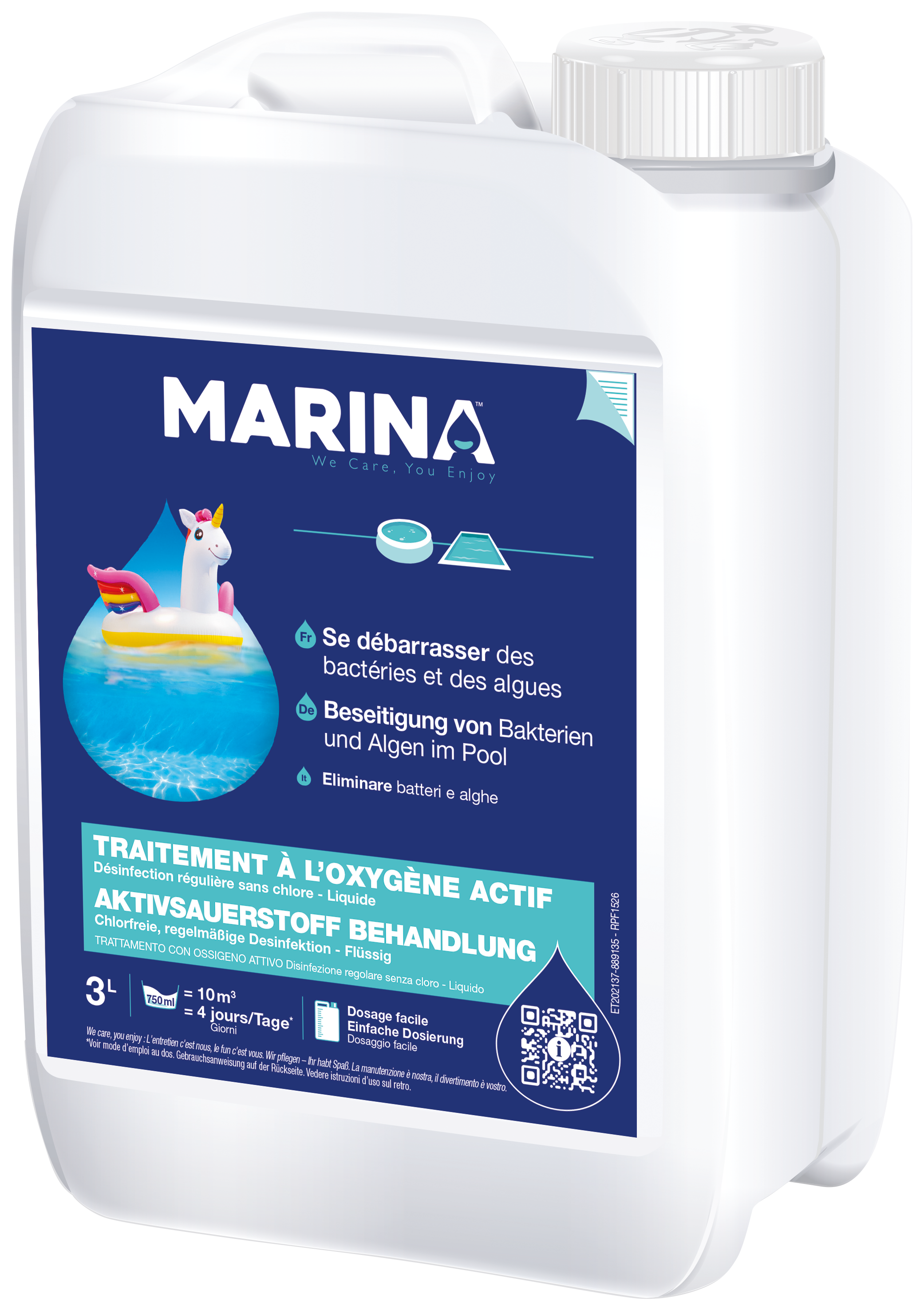  TRAITEMENT SANS CHLORE code EAN 1480380201182 