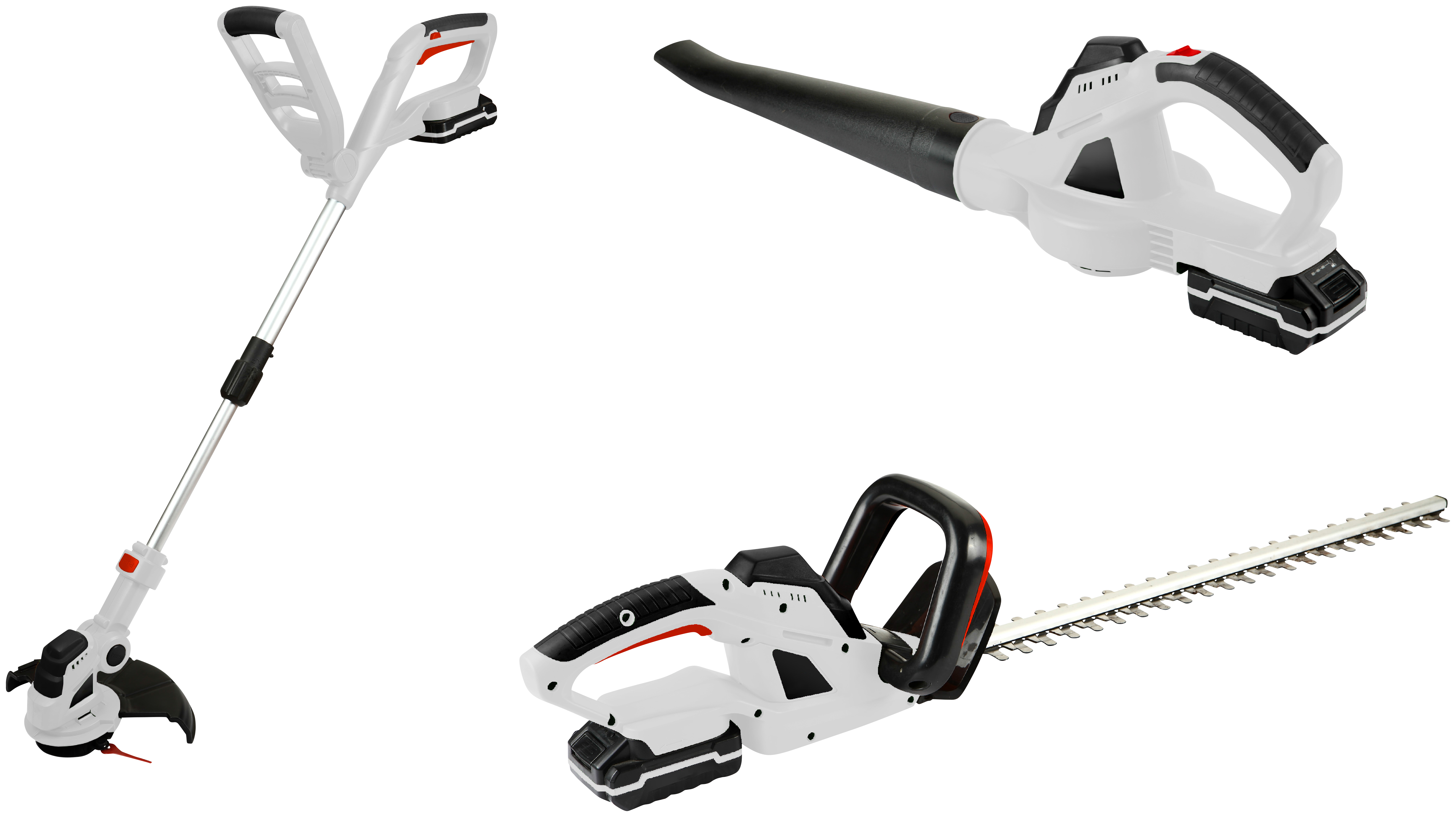  LOT COUPE-BORDURES /TAILLE-HAIES / SOUFFLEUR 20V code EAN 1480390201183 