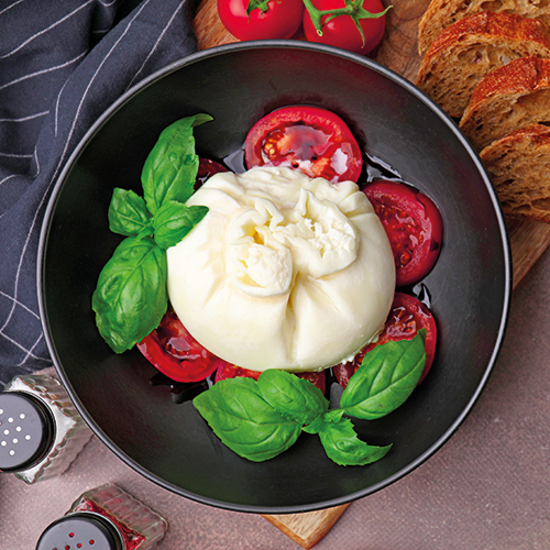 LES BUFFLONNES DU SUD CŒUR DE BURRATA DE BUFFLONNE code EAN 1495700 