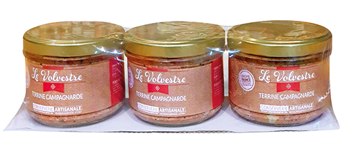 TERRINE DE CAMPAGNE X3