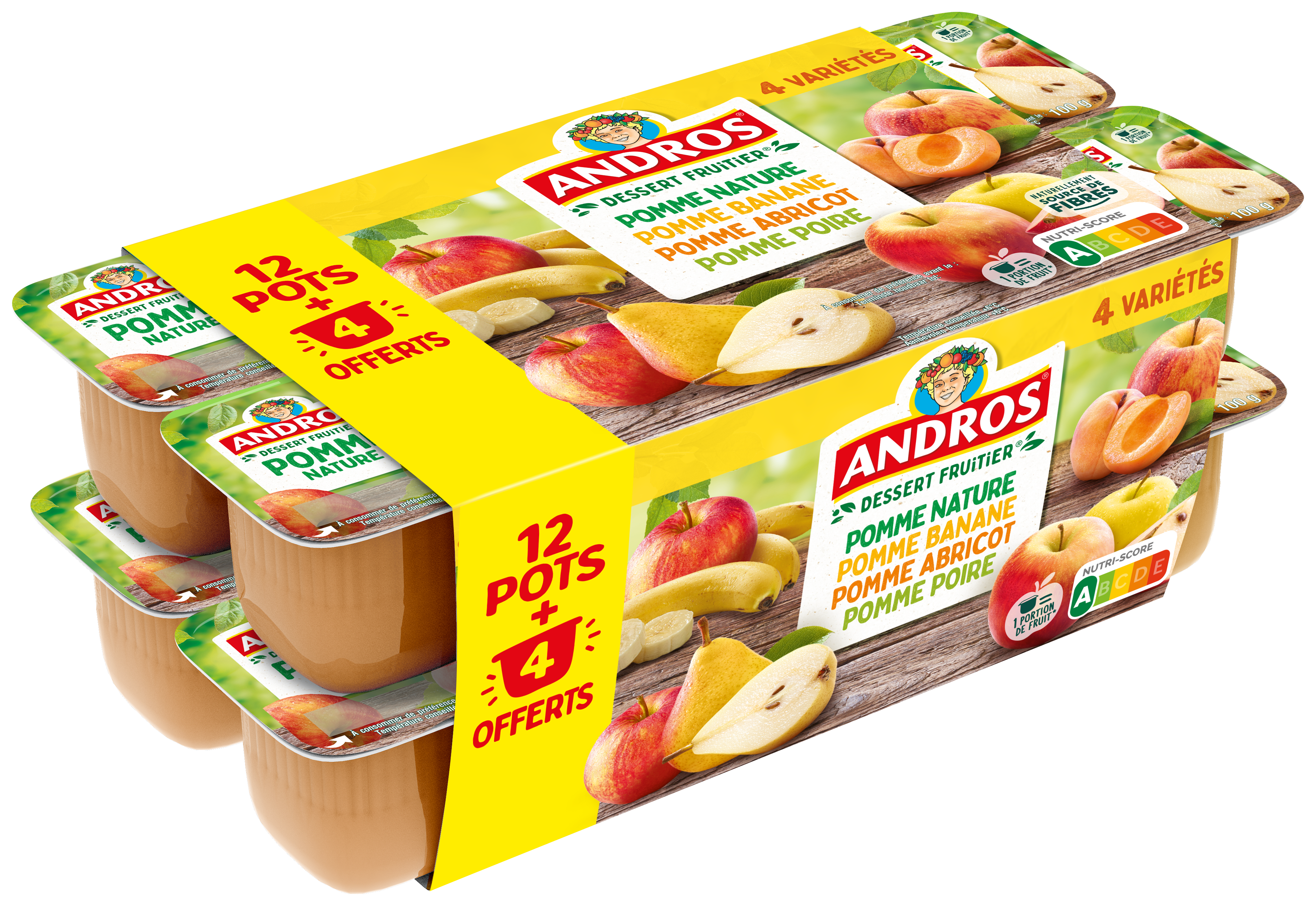 DESSERT FRUITIER
FRUITS JAUNES