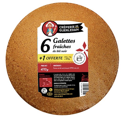 GALETTES FRAÎCHES DE BLÉ NOIR