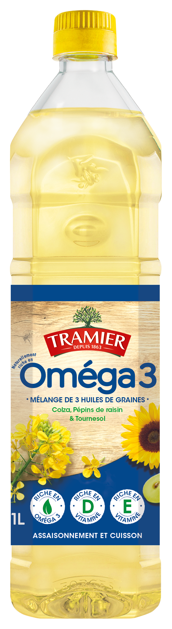 “TRAMIER” HUILE OMÉGA 3 code EAN 1535500207270 