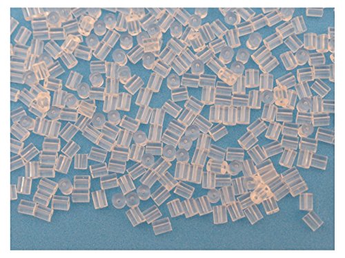 200 FERMOIRS EMBOUTS PLASTIQUE FORME TUBE POUR ...