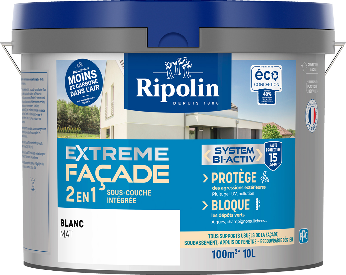 PEINTURE FAÇADE 2 EN 1 