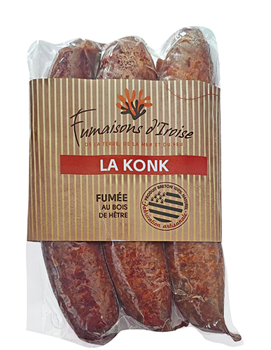 SAUCISSES FUMÉES “LA KONK”