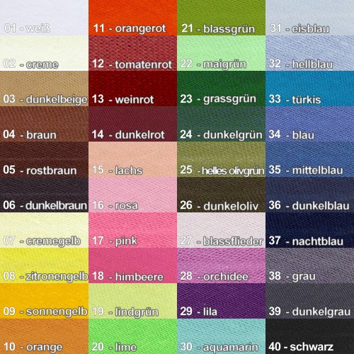 De coton, 10 mètre, 25 mm large à 40 couleurs, ...