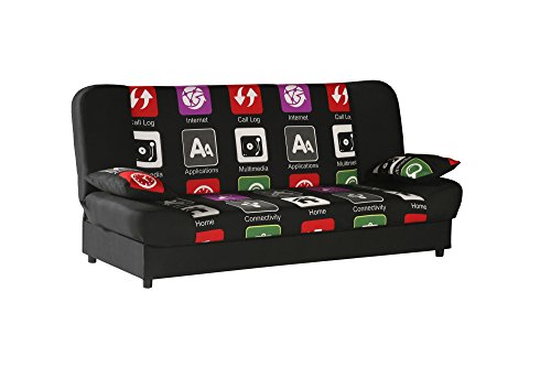 Deco In Paris CANAPÉ CLIC CLAC CONVERTIBLE APPLI code EAN 1605040032722 