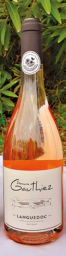 DOMAINE GAUTHIEZ AOP LANGUEDOC ROSÉ code EAN 1623002 
