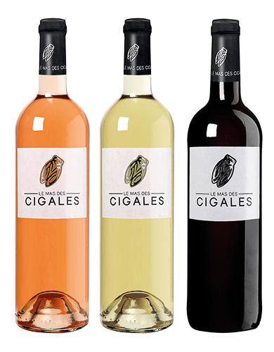 CHÂTEAU SAINT PREIGNAN IGP TERRES DU MIDI LE MAS DES CIGALES code EAN 1634160 