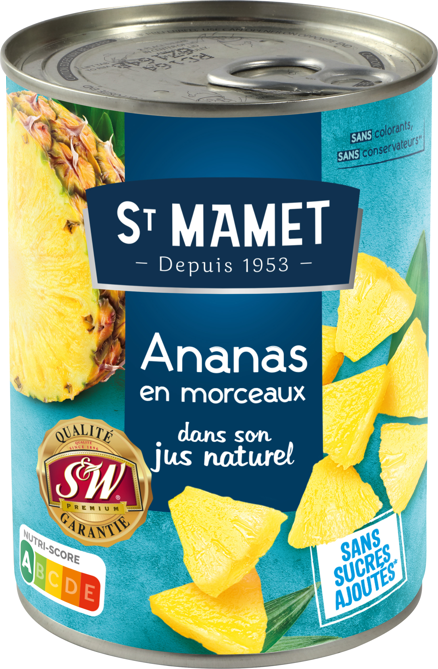 ANANAS DANS SON JUS NATUREL