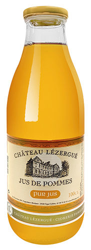 JUS DE POMMES PUR JUS 1649999 CHÂTEAU LÉZERGUÉ