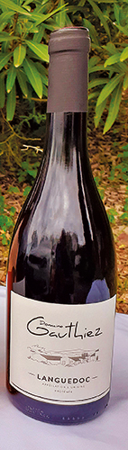 DOMAINE GAUTHIEZ AOP LANGUEDOC ROUGE code EAN 1674874 