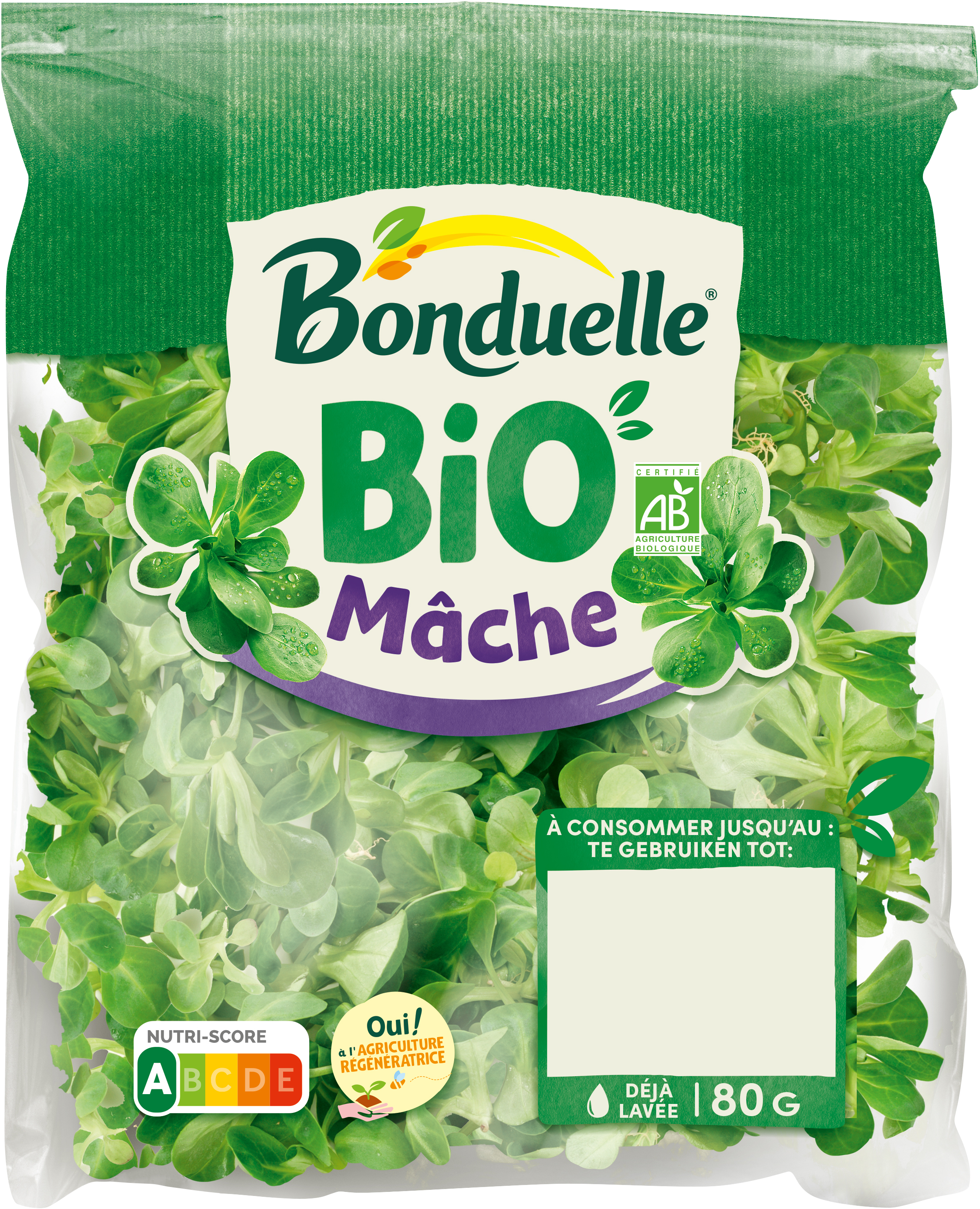 “BONDUELLE” MÂCHE BIO code EAN 1677432228681 