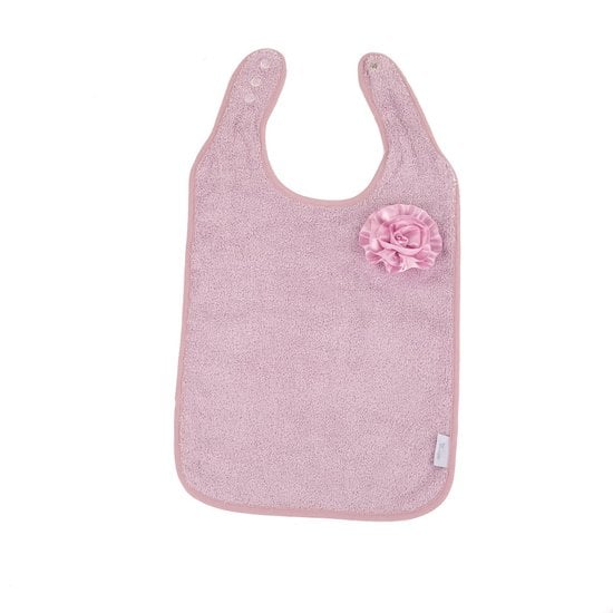  Bo Jungle Bavoir en éponge de coton bio B-Bib Fleur Rose  code EAN 1703735201108 