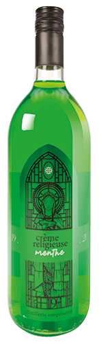 COOPÉRATIVE CAVALE CRÈME RELIGIEUSE MENTHE OU MANDARINE code EAN 1742563 