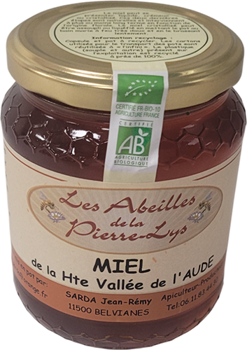 LES ABEILLES DE LA PIERRE-LYS MIEL DE LA HAUTE VALLÉE DE L’AUDE BIO code EAN 1753951 