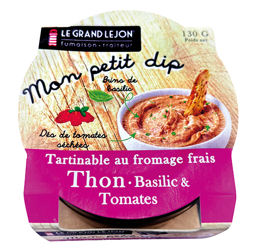 MON PETIT DIPS THON, BASILIC & TOMATES