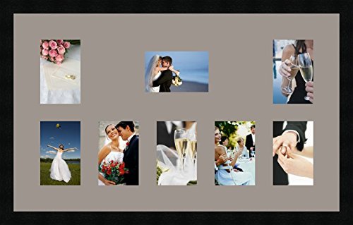 Cadres photos pêle mêle multivues 7 photo(s) 10...