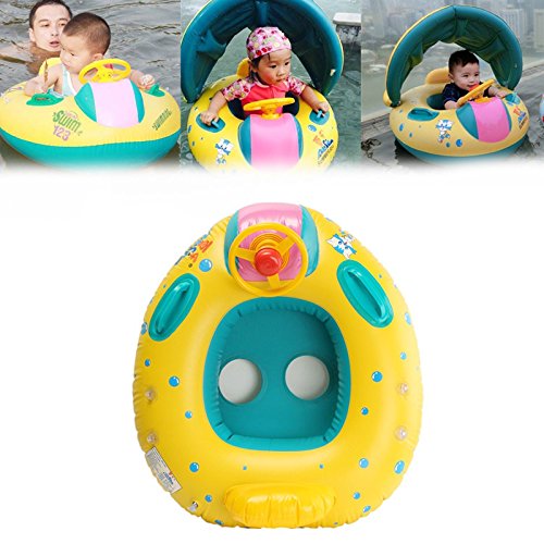 Gonflable bébé flotteur anneau de natation voit...