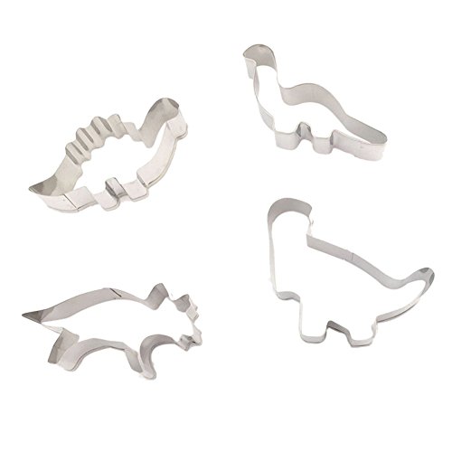 4pcs fondant moule pâtisserie gâteau cutter bis...