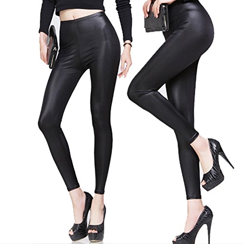 Femmes mode nylon pantalons elastique leggings ...