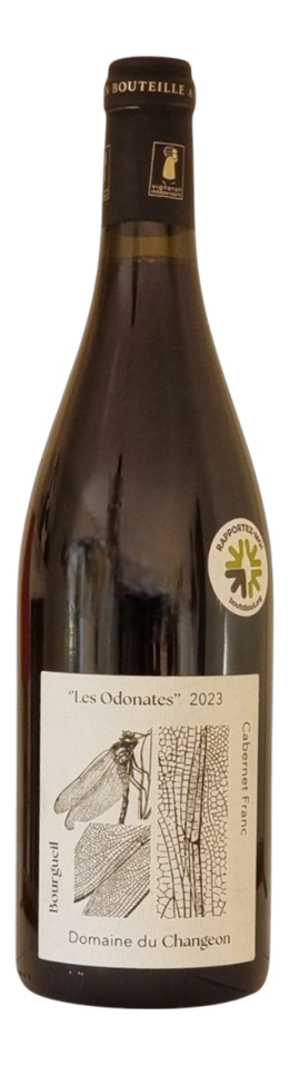 LES ODONATES BOURGUEIL AOP 2023 code EAN 1905500010056 