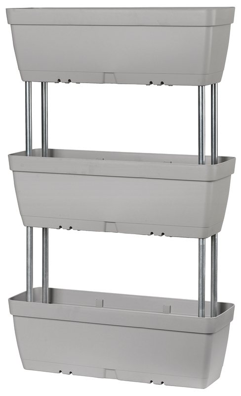 TRIO JARDINIÈRE ENJOY A RESERVE D'EAU 50 CM DEROMA