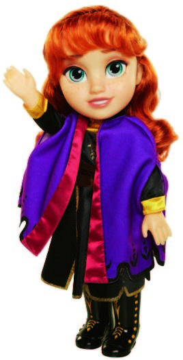 POUPÉE ELSA OU ANNA 38 CM ENV.