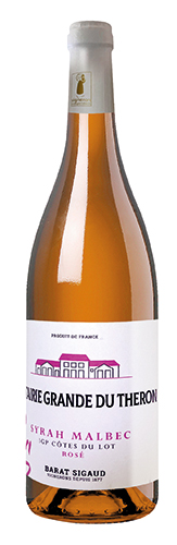  IGP CÔTES DU LOT ROSÉ MÉTAIRIE GRANDE DU THÉRON 2021 code EAN 1954038 
