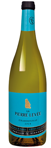 FAMILLE VINCENS AOP VIN BLANC CHARDONNAY 2024 LA PIERRE LEVÉE code EAN 1964174 