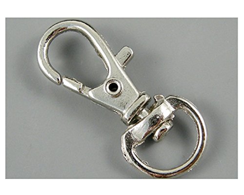 LOT DE 15 ATTACHES FERMOIRS MOUSQUETONS METAL A...