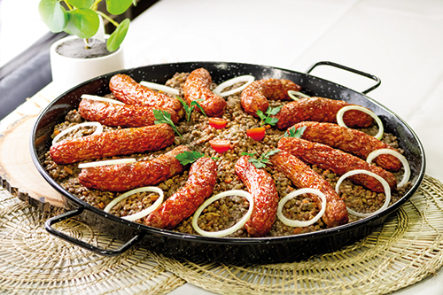  SAUCISSE LENTILLES code EAN 2000000000015 