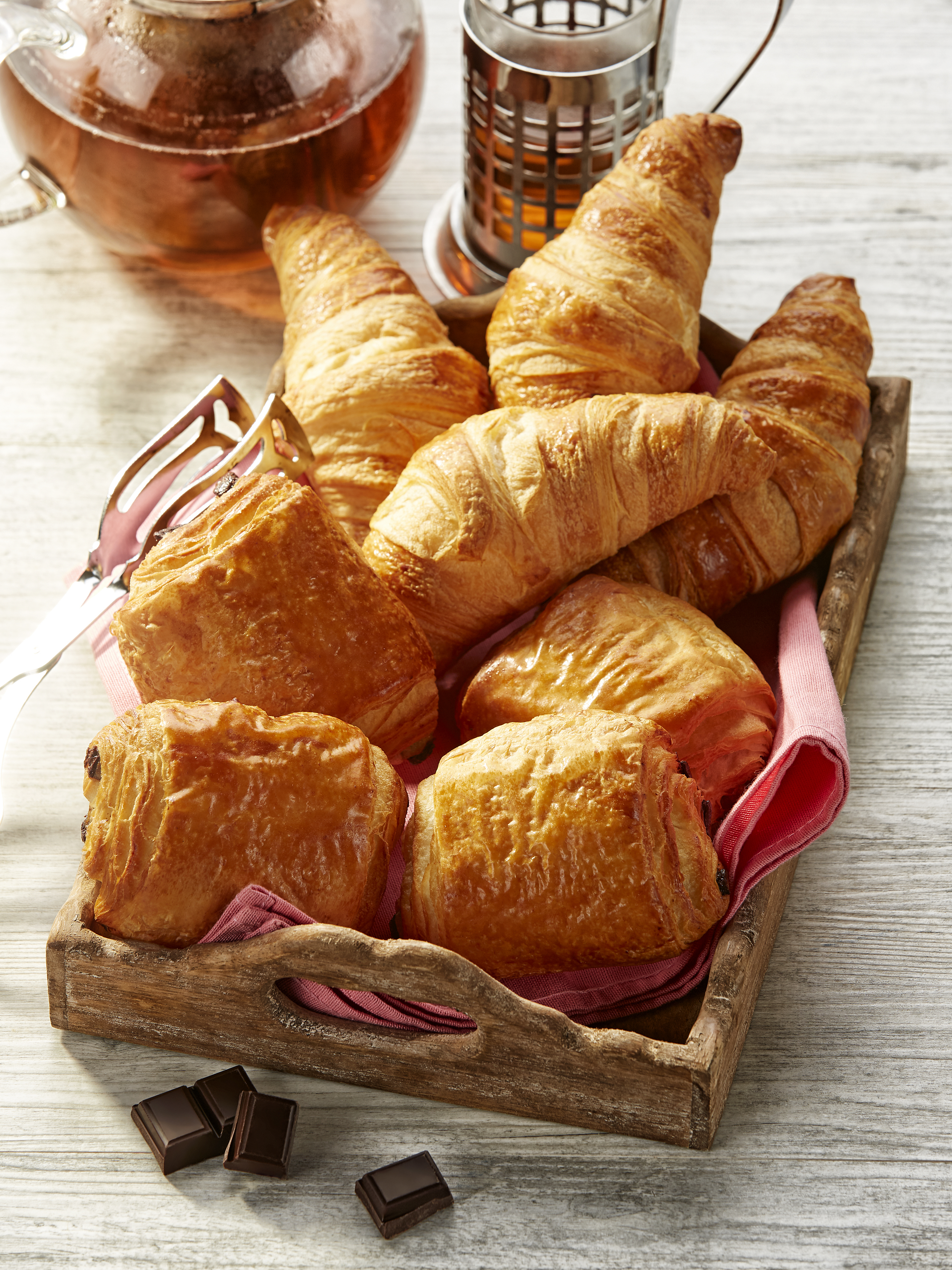  4 CROISSANTS + 4 PAINS CHOCOLAT U SAVEURS code EAN 2000000271996 