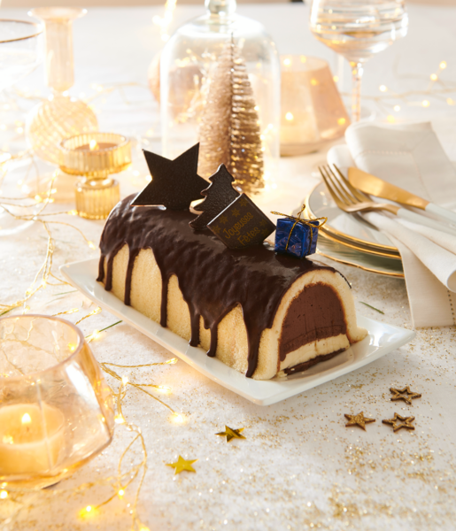  Bûche Vanille Chocolat  code EAN 2030502823539 