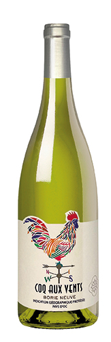 BORIE NEUVE VIN BLANC OU ROSÉ IGP PAYS D’OC COQ AUX VENTS code EAN 2036400 