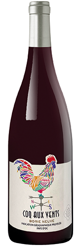 BORIE NEUVE VIN ROUGE IGP PAYS D’OC 2022 COQ AUX VENTS code EAN 2036959 