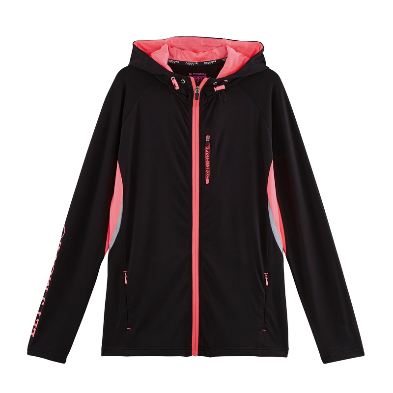 GILET À CAPUCHE SPORT FEMME Happy & so