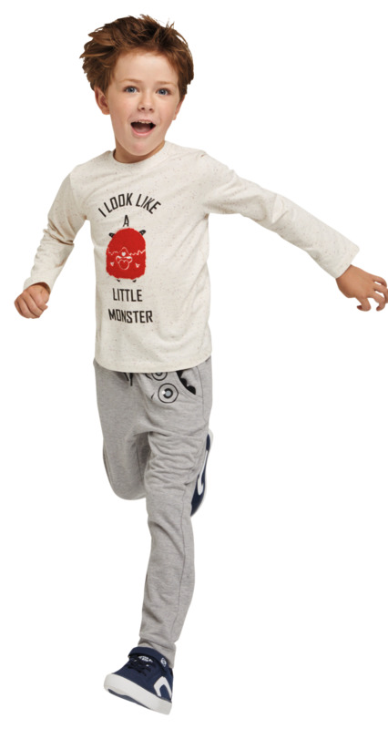 TEE-SHIRT GARÇON MANCHES LONGUES FANTAISIE Eldys