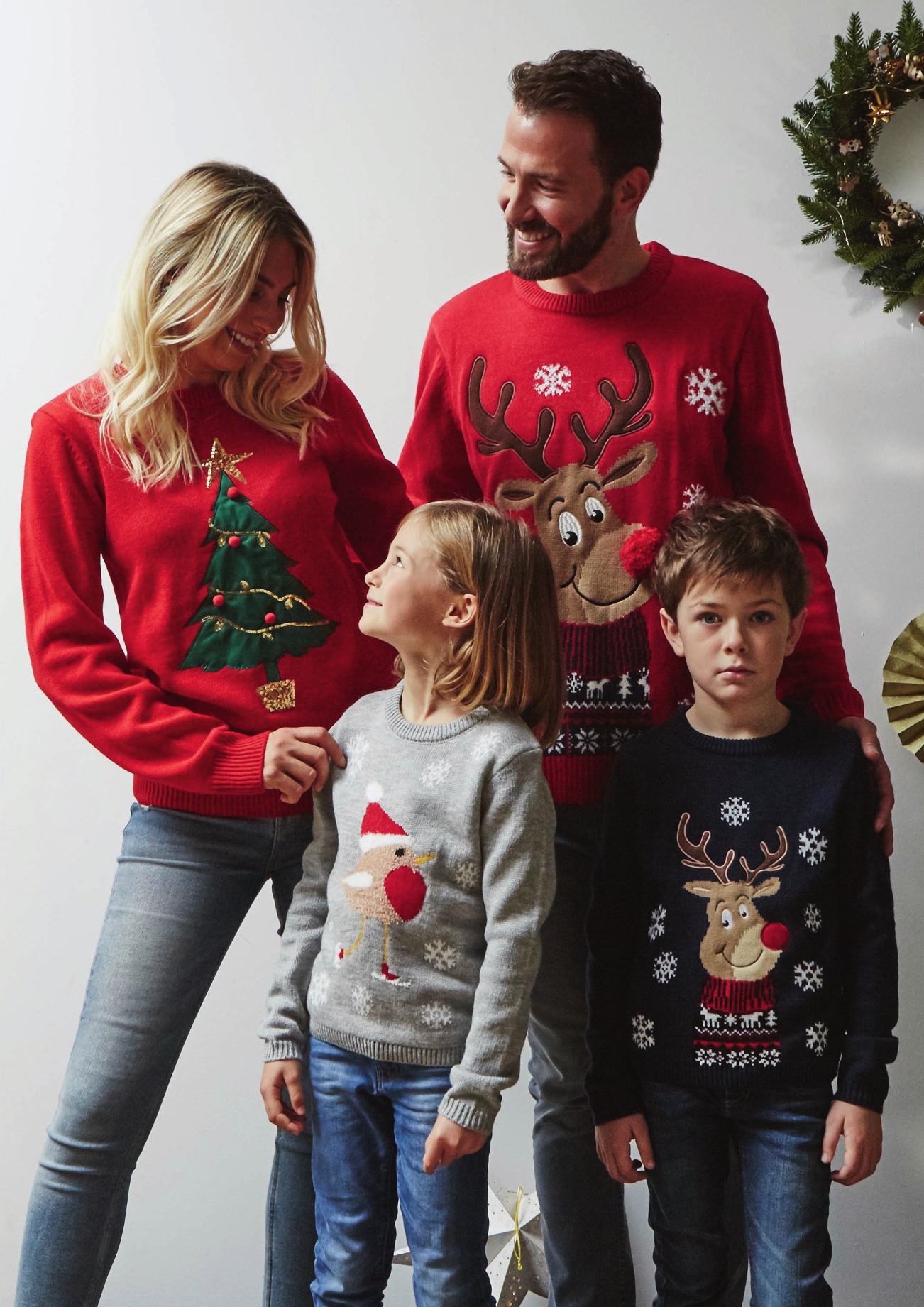 PULL DE NOËL FILLE OU GARÇON eldys