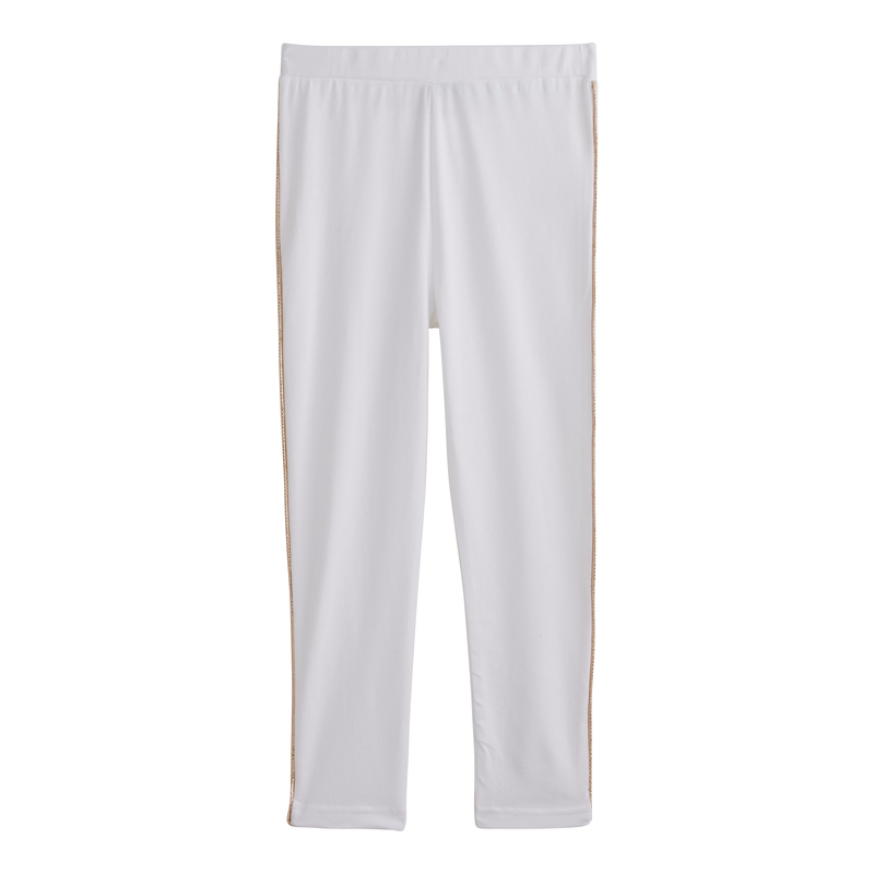 LEGGING AVEC BANDE PAILLETÉE FILLE eldys