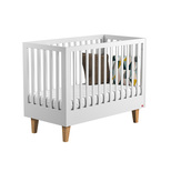 VOX Lit bébé évolutif 70x140 LOUNGE Blanc code EAN 2041154000933 
