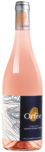 VIN ROSÉ AOP CORBIÈRES ORFÉE 2054799 LES CELLIERS D’ORFÉE