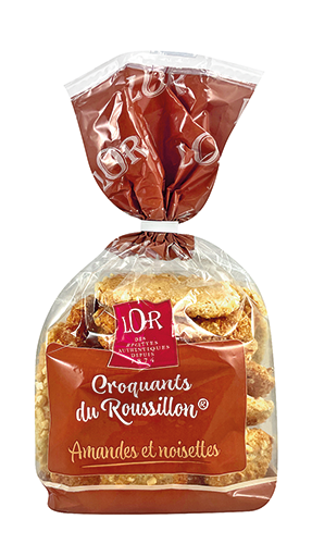 LOR CROQUANTS DU ROUSSILLON AMANDES ET NOISETTES code EAN 2056955 