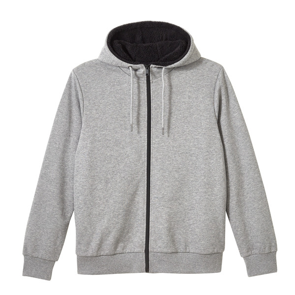 VESTE ZIPPÉE À CAPUCHE HOMME 
