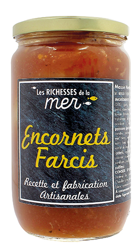 LES RICHESSES DE LA MER ENCORNETS FARCIS code EAN 2057858 