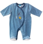 BEBE9 CREATION Dors bien ouverture devant 6 mois GAIA bleu code EAN 2063560372145 