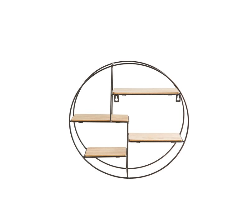  Etagère D40 cm CIRCLE Noir / Naturel code EAN 2099901454416 